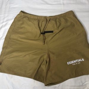 Fear of God Essentials Volley Shorts Harvest